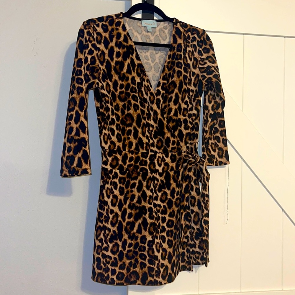 Leopard boutique romper